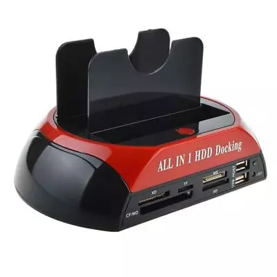 HDD Station IDE Dual USB 2.0 Card Reader Docks • $34.08
