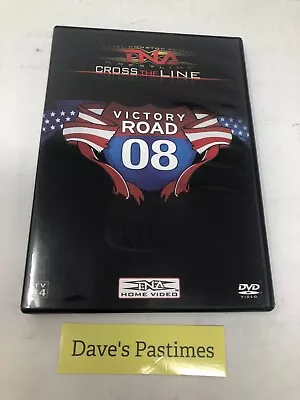 TNA Wrestling Cross The Line Victory Road 2008 DVD Booker T Kurt Angle Team 3D • $7.18