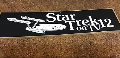 $9.99 • Buy Lot 2 Vintage Star Trek Bumper Sticker On TV 12 New