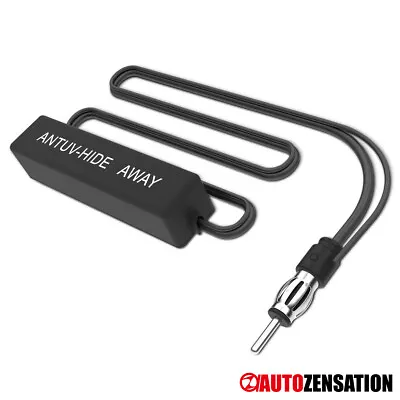 AM & FM Amplified Electronic Hidden Antenna Stereo Car Truck SUV RV Bike Boat • $9.99