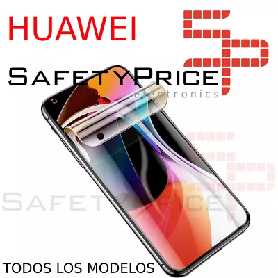 TPU Anti-Scratch Hydrogel Screen Protector For All HUAWEI Models • £2.66