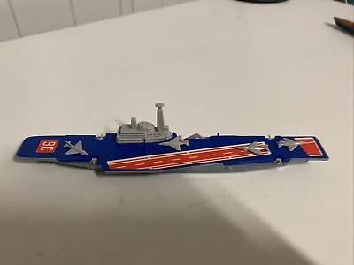 Vintage Matchbox Sea Kings K-304 Aircraft Carrier Diecast Model Warship Naval • £12.50