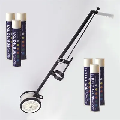 Floor Line Marker Spray Paint 6x & 1x 2 Wheel Line Marker Spray Paint Applicator • £150
