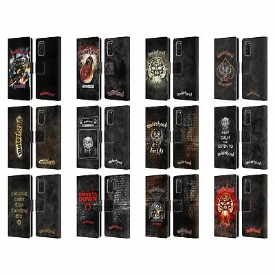 Official Motorhead Key Art Leather Book Wallet Case Cover For Samsung Phones 1 • £17.95