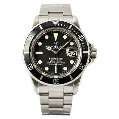 Rolex Watch Vintage 1978 Submariner Date Stainless Steel 40mm 1680 • $18000