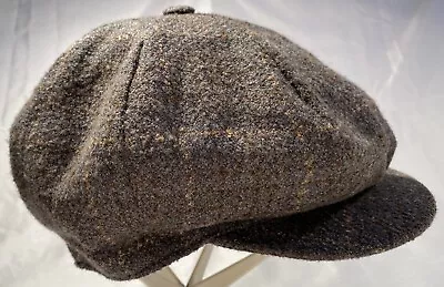 Doria GRUPPO Borsalino 100% Wool Italy Newsboy Cap Hat USA 7 1/8 UK 7 1/8 M 58 • $45