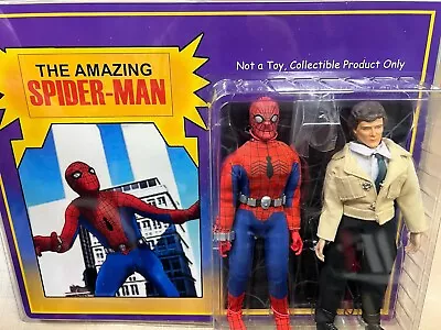 The Amazing Spider-Man Evil Entities Custom Mego Style Action Figures Twin Pack • $500