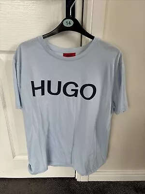 Blue Hugo Boss Top - Large • £4.99