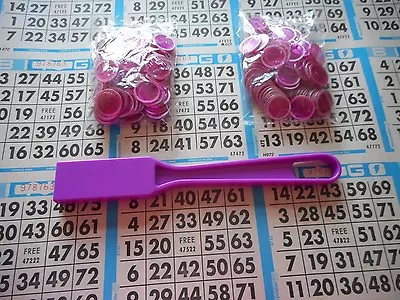 Bingo Magnetic Wand Purple 200 Magnetic Bingo Chips • $10.99