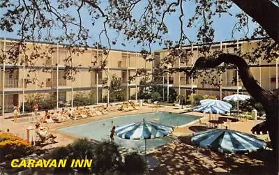 CARAVAN INN El Camino Real MOUNTAIN VIEW CA Roadside Ca 1950s Vintage Postcard • $7.99