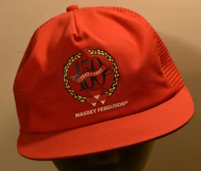 Vintage MASSEY FERGUSON 150 Year Anniversary 1997 K-Product Trucker Hat Snapback • $9.99