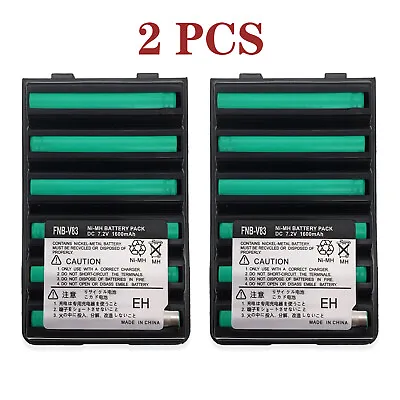 2 X Battery For YAESU / Vertex FNB-83H VX-127 VX-150 VX-160 VX-170 VX-177 VX-180 • $35.19