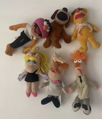6 Muppets Finger Puppets Starbucks 2003 Beaker Animal Piggy Gonzo Fozzie Chef • $49.99