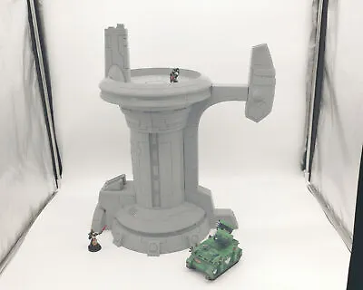 Tau Themed Outpost Tower 40k Scifi Terrain Scenery Building 28mm • £80.99