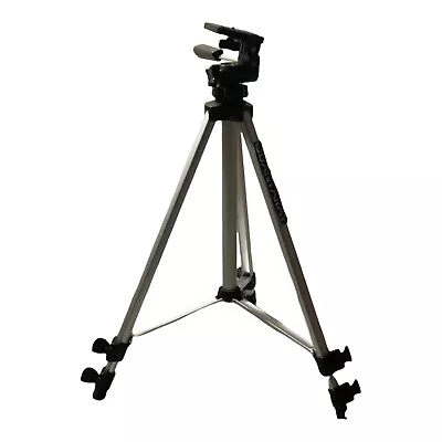 Quantaray Tripod 44” Quick Release Plate Camera Video Aluminum Panning Camcorder • $42.49