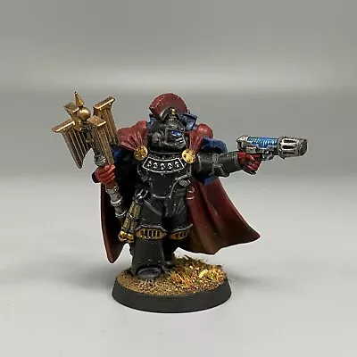 Chaplain Kurtha Sedd Betrayal At Calth Space Marines Crimson Fists Painted • $73.52