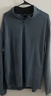 Mondetta Outdoor Project Mens Stretch Light Fleece 1/4 Zip Pullover Size XL. • $22.97