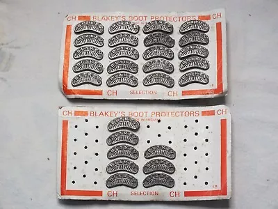 £14.99 • Buy Vintage Blakey's Shop Card 1 Full 1 Part Boot Protectors Could Still Be Used