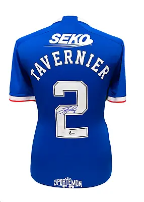 £274.99 • Buy James Tavernier Signed Glasgow Rangers 2022/23 Football Shirt Proof & Coa