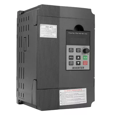 Universal VFD Frequency Speed Controller 12A  AC Motor Drive AT1-2200S I0V7 • £64.75