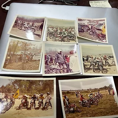 8 1970s Motocross Photos Dirt Bikes Motorcycle  • $6.99