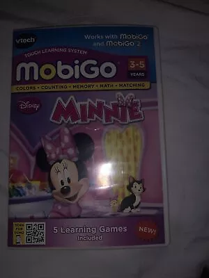 V-Tech/Mobigo/Mobigo2/Touch Learning System/ Disney’s Minnie Mouse 3-5 Years • $5