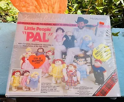 1982 Xavier Roberts Little People “Pal” Kit Blonde Sealed. New. A-25 • $50