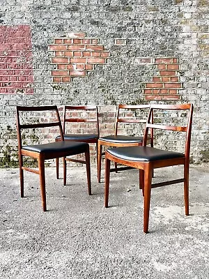 Arne Vodder Set Of 4 Danish Rosewood Dining Chairs Model 430 Mid Century 1960s • £1600