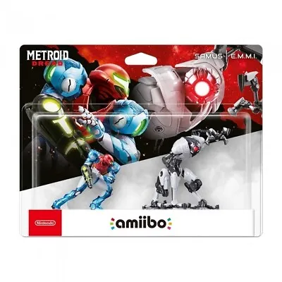$49.95 • Buy Nintendo Samus & E.M.M.I Amiibo Double Pack Metroid Dread Brand New & Sealed
