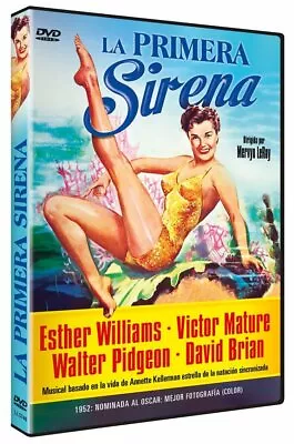 £29.99 • Buy Million Dollar Mermaid (La Primera Sirena) - Esther Williams NEW UK REGION 2 DVD