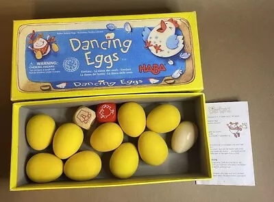 HABA Dancing Eggs Children's Game 2003 Complete Fun Kids Moving • $14.99