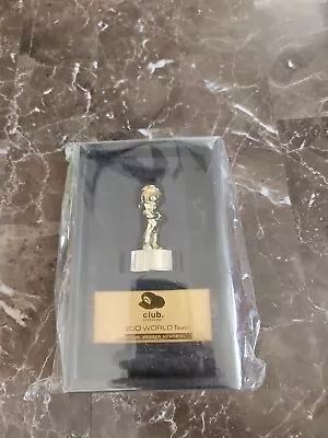 Gold Mario Trophy Figure Club Nintendo Platinum Member Statue Memorial Ltd Japan • $50