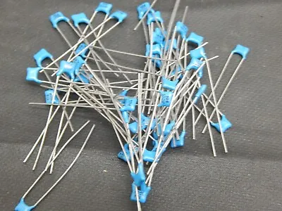 NICHICON Ceramic 0.1uF 100nF 100V 10% Radial 5.08mm 125°C CAPACITOR - LOT OF 50 • $11.50