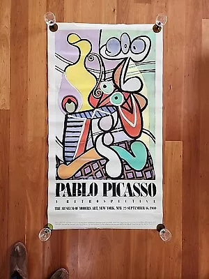 LARGE Vintage 1980 PICASSO Museum Of Modern Art Poster • $475