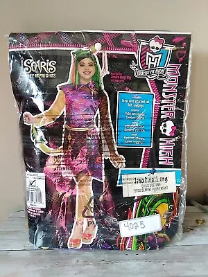 NWOT Girl's Monster High Jinafire Long Costume Size Small 4-6 • $12.95