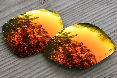 Polarized Fire Red Dark Orange Sunglass Lenses For Oakley Pit Bull - Grey Tint • $12.99