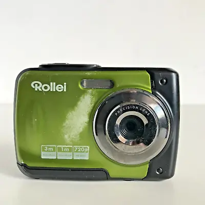 ROLLEI Sportsline 60 5MP Digital Camera Green Working And TESTED • $34.50