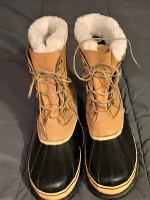 Cabela S High-top Fleece Lined Duck Boots EUC Size 12D • $40