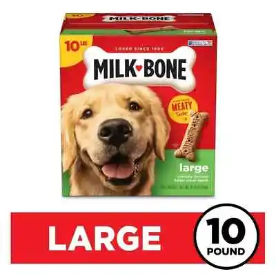 Milk-Bone Original Dog Biscuits Large Crunchy Dog Treats 10 Lbs. • $16.97
