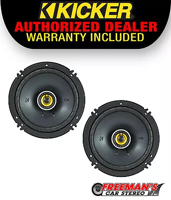 Kicker 46CSC654 CS Series 6.5  2 Way Coaxial Car Speakers • $89.99