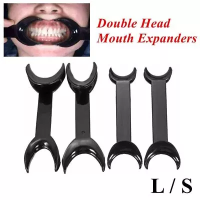 Dental Mouth Opener Intraoral Cheek Lip Retractor Orthodontic Double Expanders • £12.36