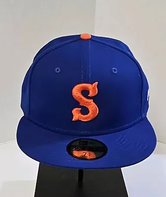 SYRACUSE METS New Era 59FIFTY MiLB FITTED HAT CAP CLEARANCE • $24.99