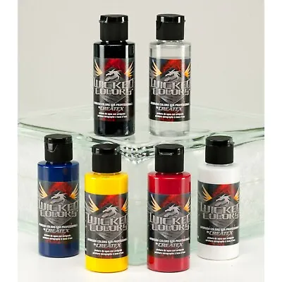£9.16 • Buy Wicked Colors - Detail - Airbrush Paint - 60ml Bottles