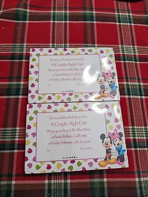 Disney Mickey & Minnie Mouse Party Invitations 50 Count  • $6