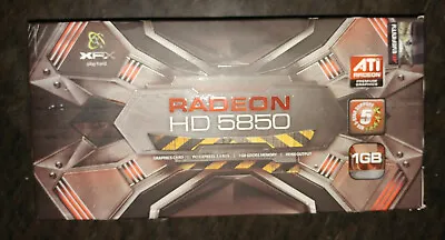 XFX ATI Radeon HD 5850 HD-585X-ZAFC 1GB GDDR5 SDRAM PCI Express X16 Graphics  • $85