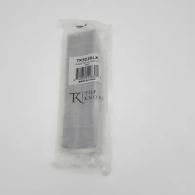 Top Knobs Europa 5 In CTC Finger Cabinet Pull Mercer Series | Black | TK503BLK • $11.30