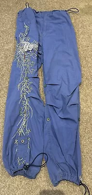 Rare Limited Edition Maharishi Blue Embroidered Snopants - Large • £130