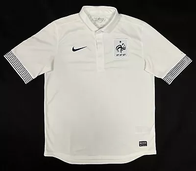 France 2012 International Away Football Shirt Size: Adults Large • £55