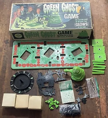 Vintage 1965 Green Ghost Board Game Pieces • $24.99