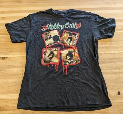 MOTLEY CRUE Kick Start My Heart Vintage 1989 T-Shirt L Large Brockum • $213.71